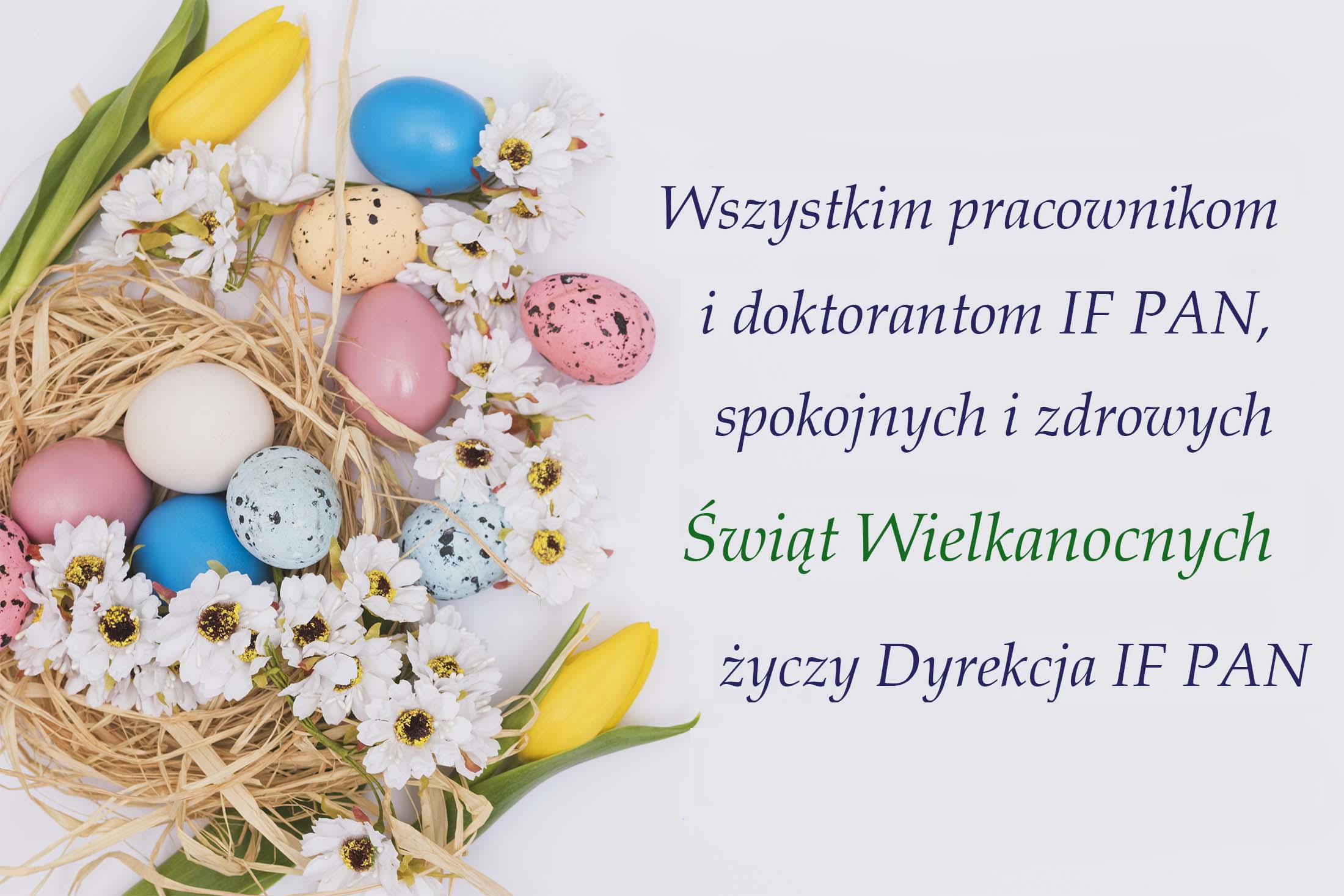 Życzenia z okazji Świąt Wielkanocnych